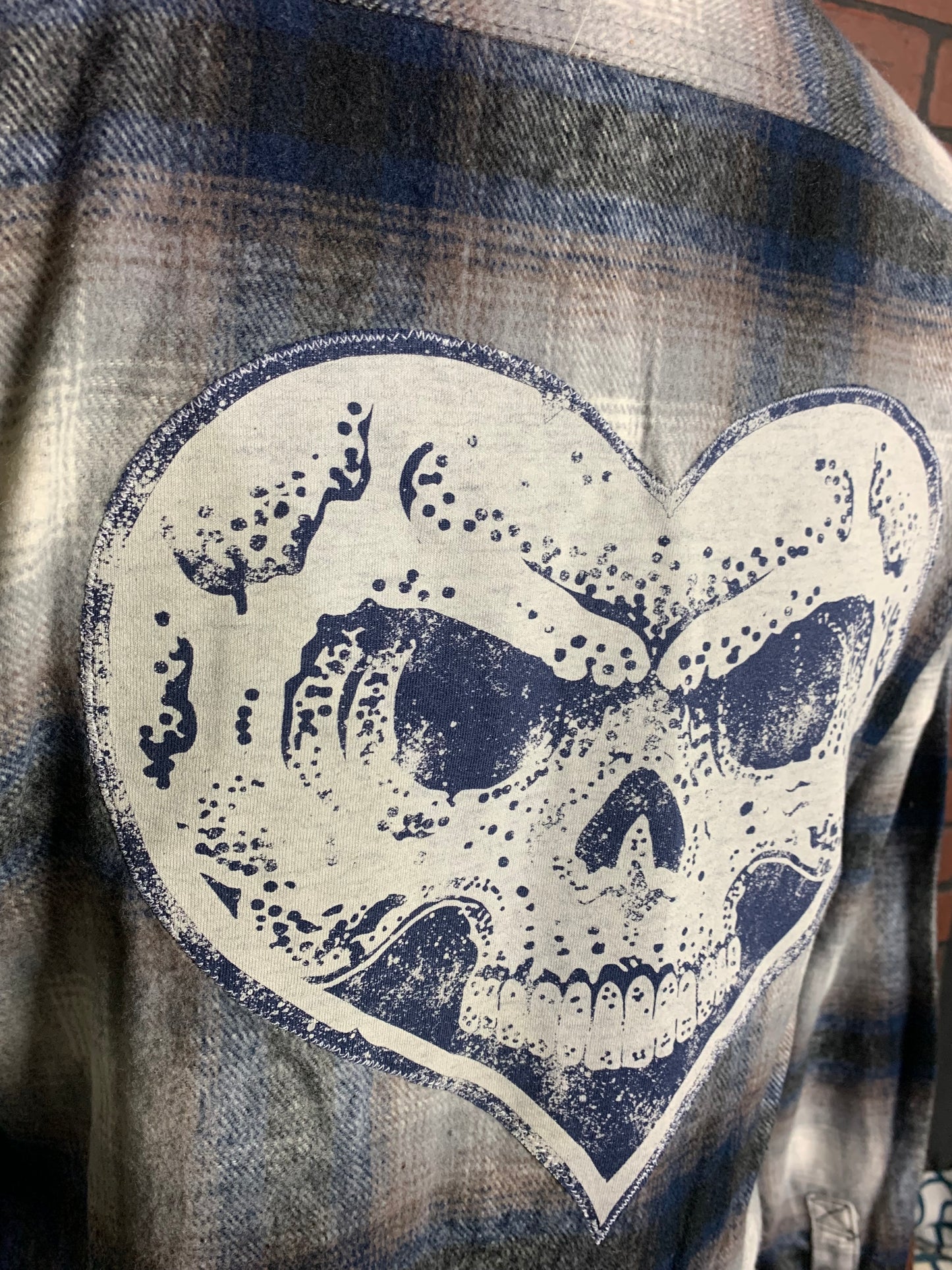 Alexisonfire Flannel Shirt Custom Rework L