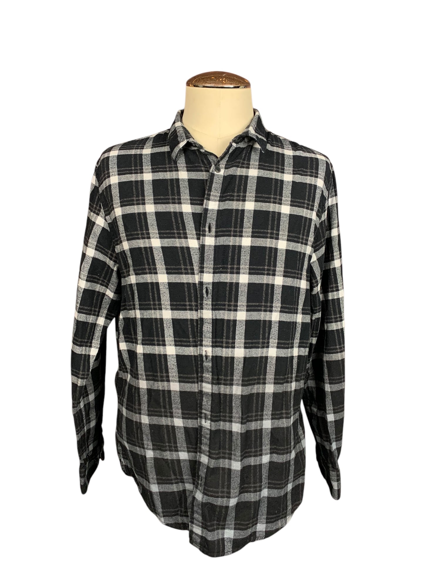 Slayer Flannel Shirt Custom Rework Size Slim XXL