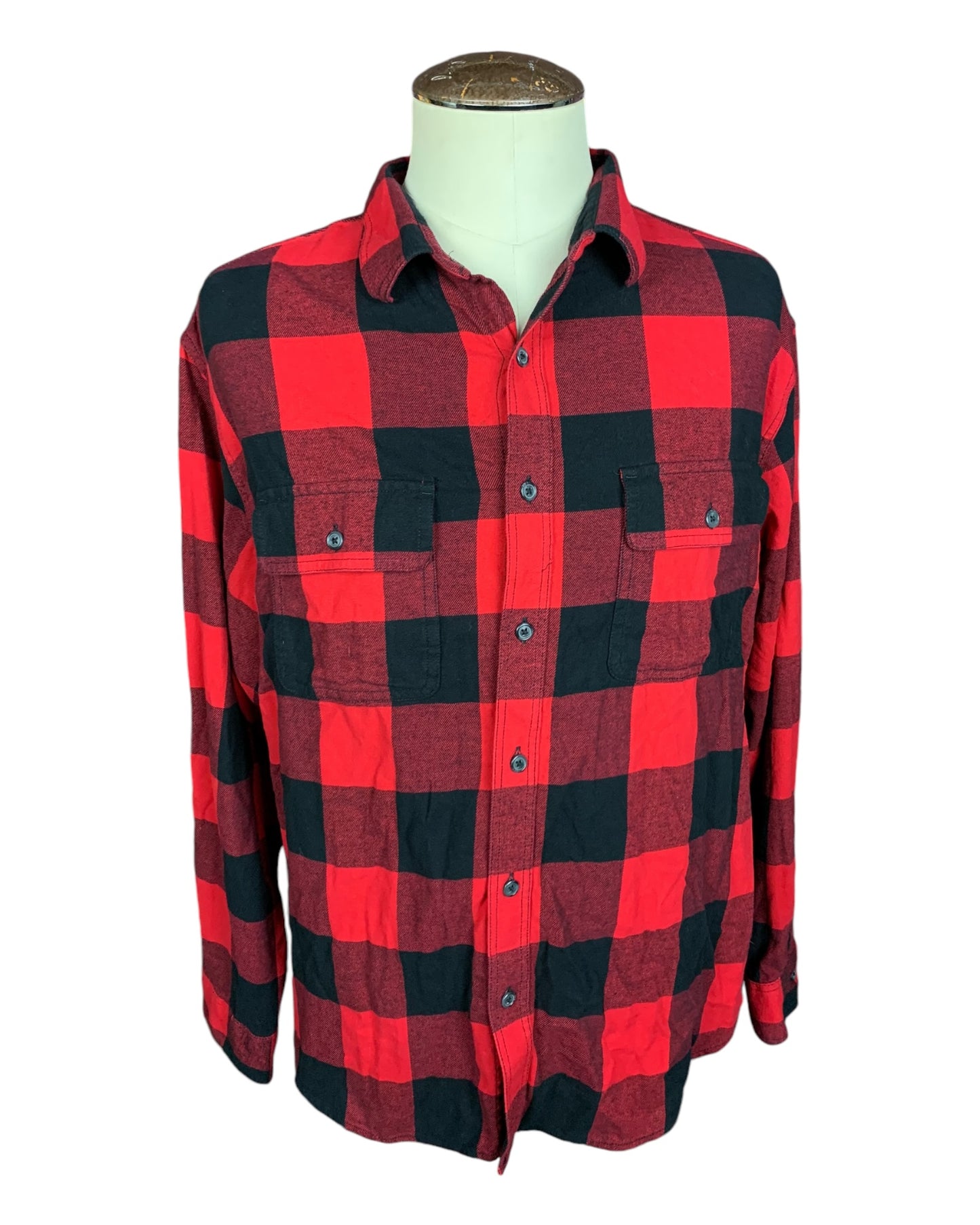 Ghostface Flannel Shirt Custom Rework XXL