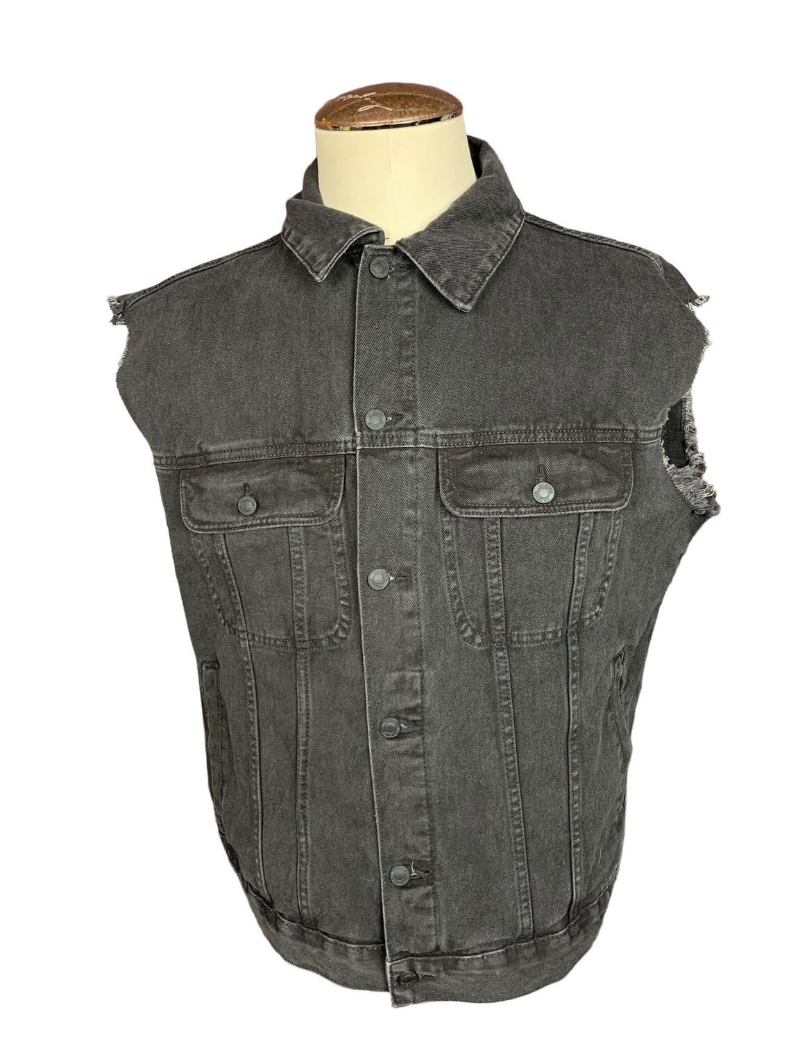 Sleep Token Denim Vest Custom Rework Medium