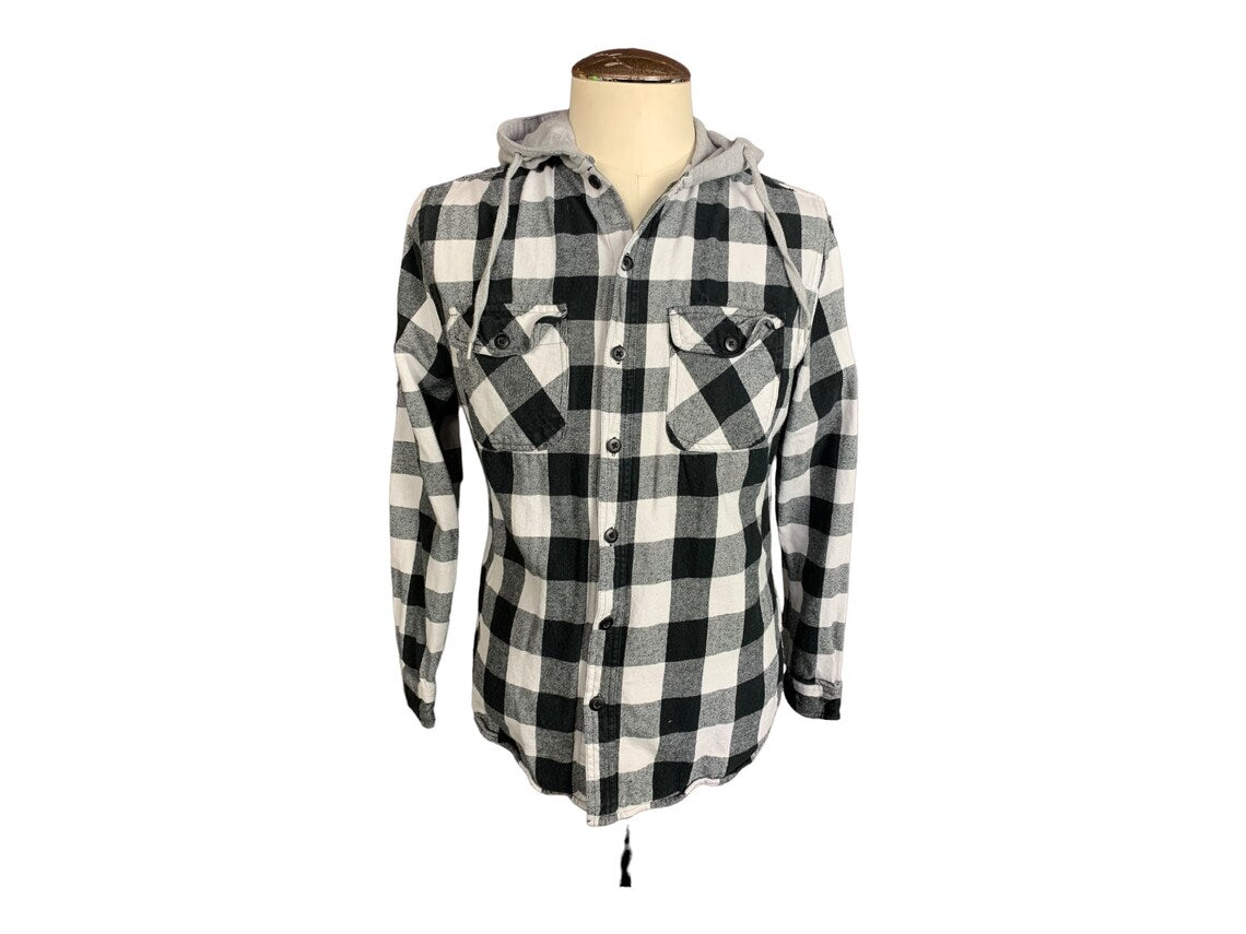 Arkells Flannel Shirt Custom Rework Medium