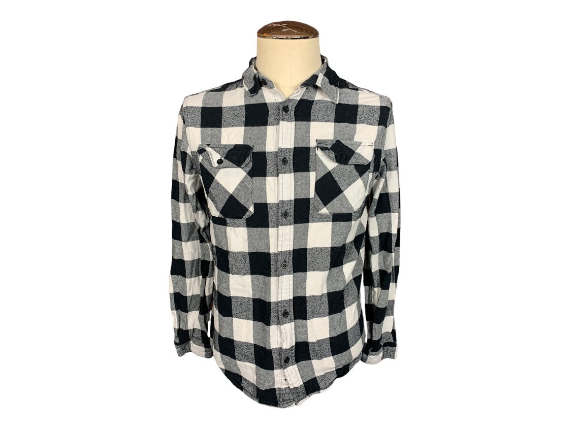 Beetlejuice Flannel Shirt Custom Rework S