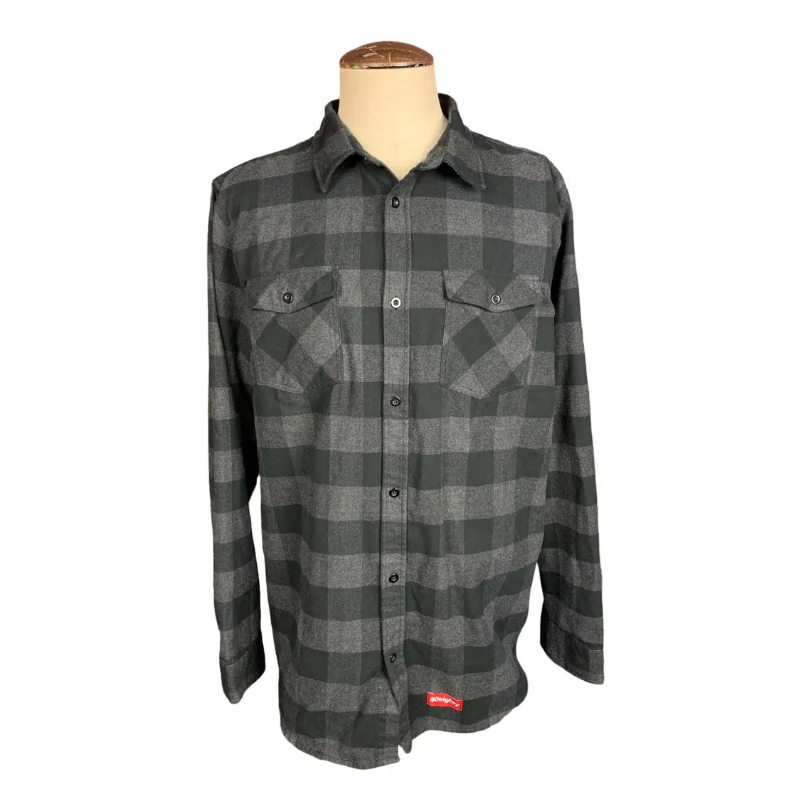 Halloween II Flannel Shirt Custom Rework XXL