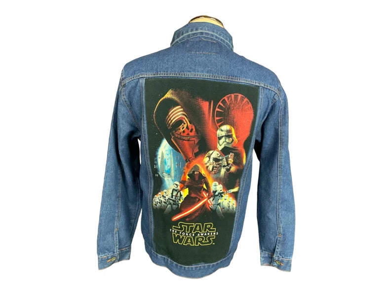 Star Wars Jean Jacket Custom Rework Large