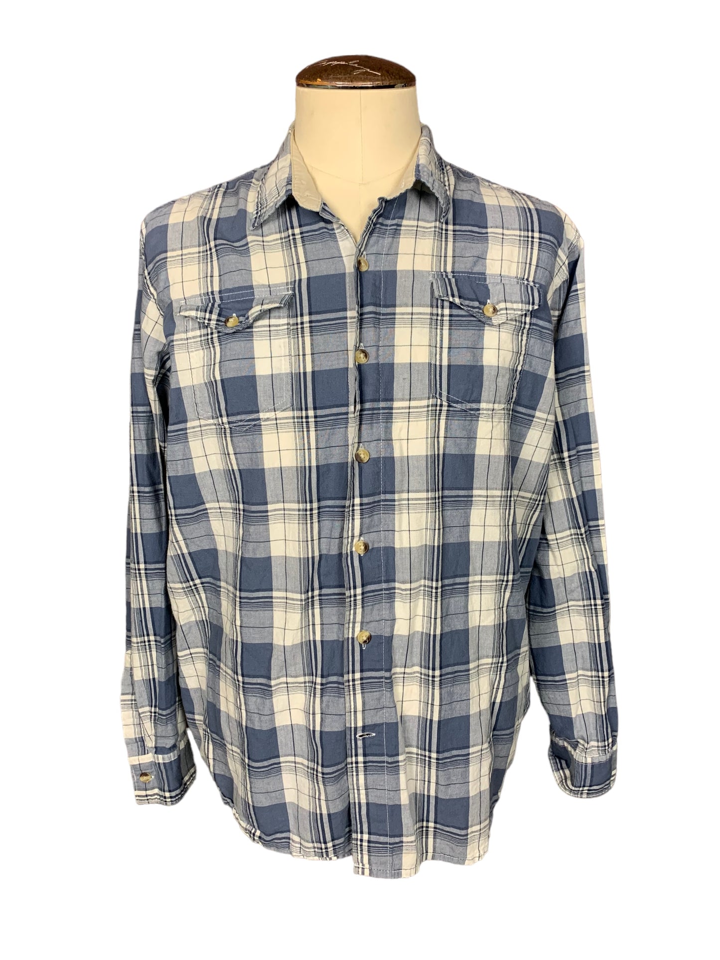 Pink Floyd Plaid Shirt Custom Rework XL