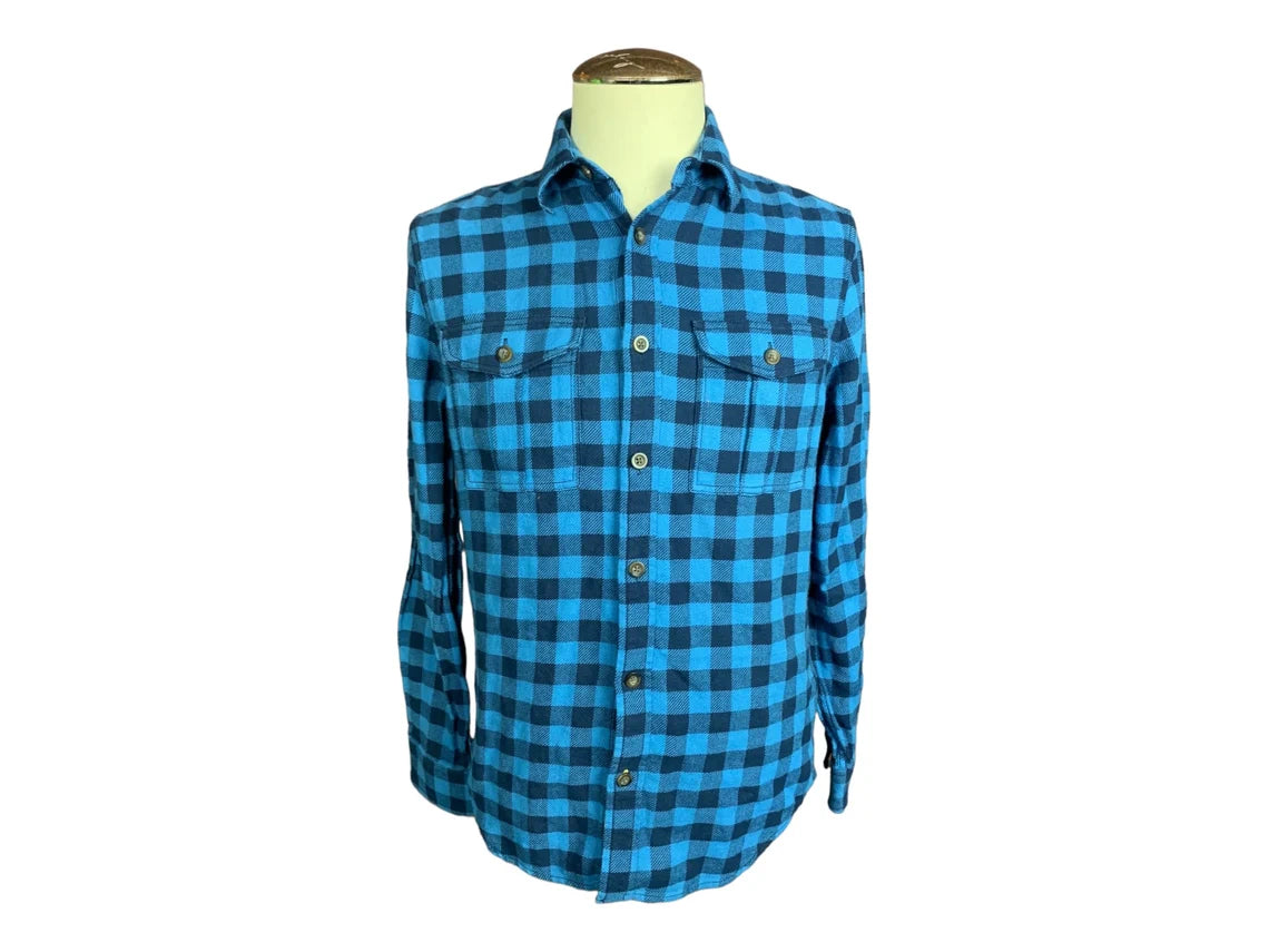 Rush Flannel Shirt Custom Rework Small