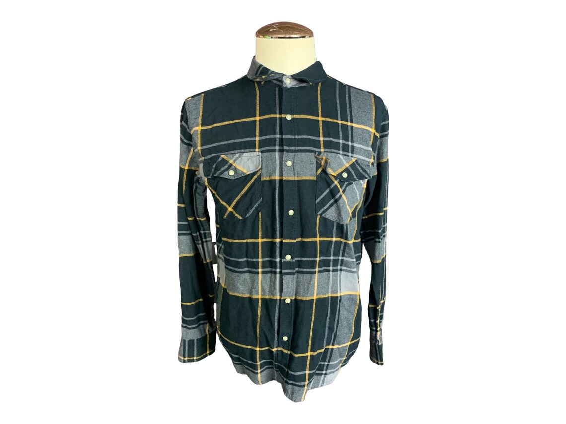 Spirited Away Flannel Shirt Custom Rework Medium